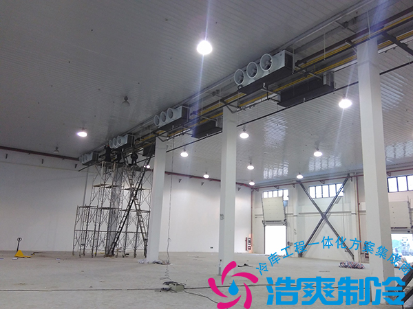 餐飲公司建造21000立方米大型食品冷藏庫(kù)造價(jià)多少錢(qián)？_浩爽制冷