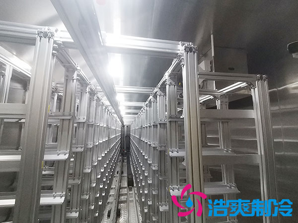 6500㎡食品自動(dòng)化冷庫（智能化立體庫）建設(shè)成本多少錢？_浩爽制冷