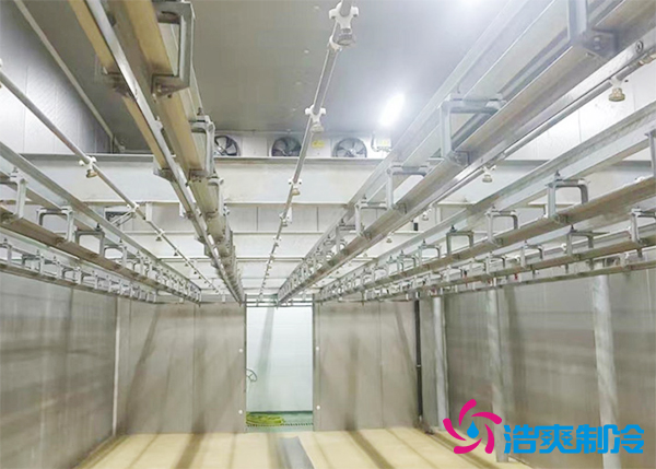 屠宰場建造200噸豬肉排酸冷庫安裝造價多少錢？-浩爽制冷
